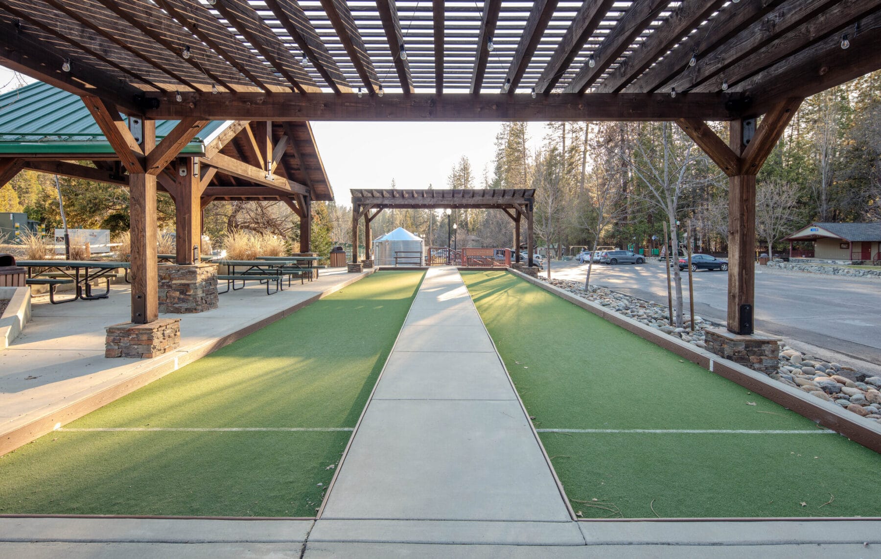 Bocce court