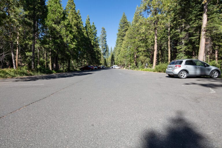 Main parking lot