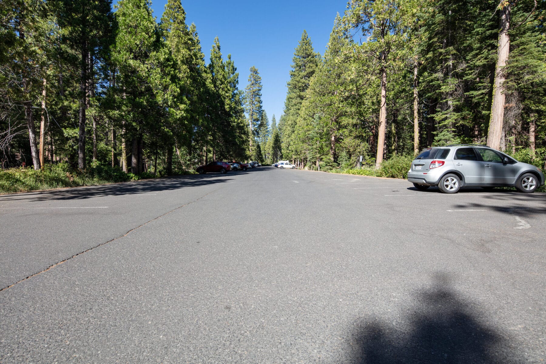 Main parking lot